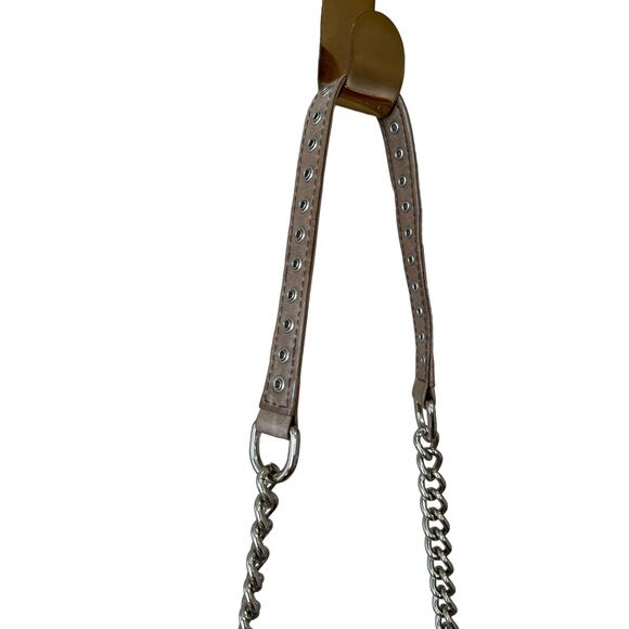 Rebecca Minkoff Python Embossed Curved Bottom Hobo Crossbody Bag - Picture 5 of 13